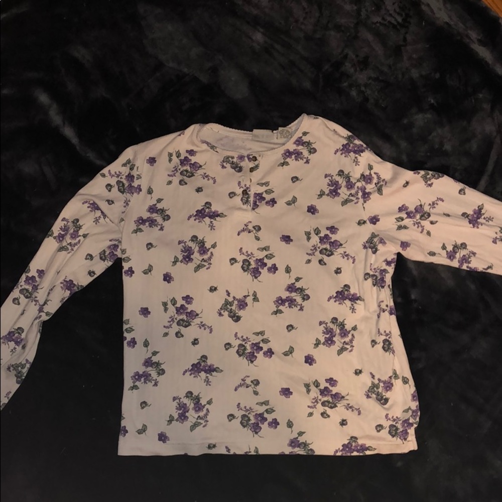 Patterned Long Sleeve, Lined! GREAT QUALITY